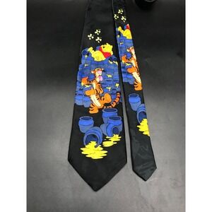 Disney Winnie the Pooh - Pooh Shares His Honey Tie Necktie 100% Silk Career
